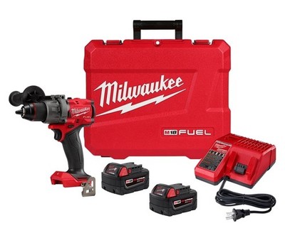 Milwaukee 2803-22 M18 FUEL POWERSTATE 1/2'' DRILL DRIVER (2) BATT KIT