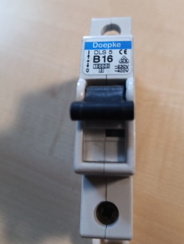 Doepke DLS 5, B16-1,Leitungsschutzschalter 10kA, 1-Polig (950065)