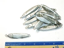 Saltwater fishing jigs 12 pack 1oz unpainted herring Spoons Lures