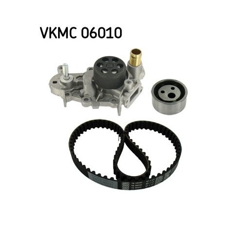 1x Wasserpumpe + Zahnriemensatz SKF VKMC 06010 passend für NISSAN RENAULT - Zdjęcie 1 z 2