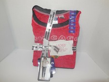 Chicago Blackhawks NHL PJ Set Pant Shirt And Top Sleep Light XXL Red Black 2PC