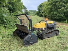 Robocut, robo embankment flail mulcher, mower, bank topper, Energreen Evo Hire