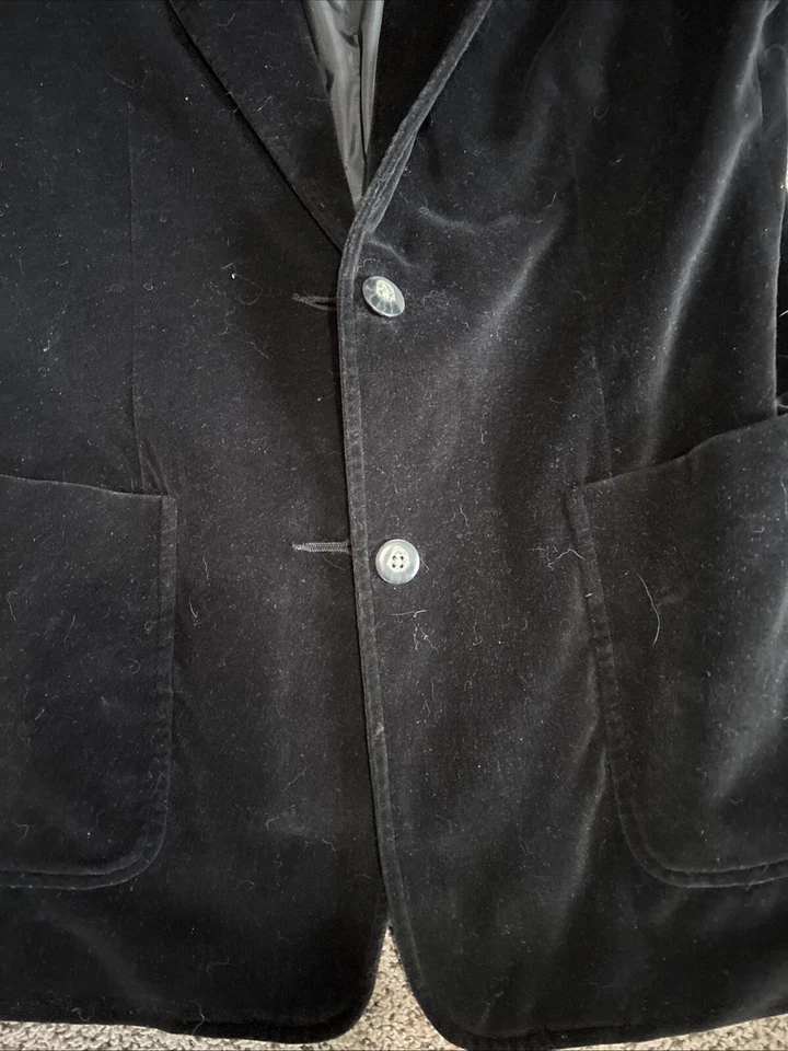 Blazer feminino Covington veludo preto 10 - Imagem 3 de 4