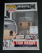 Funko POP! Tom Brady (White Jersey) - Patriots  #59 Fanatics Exclusive NFL New