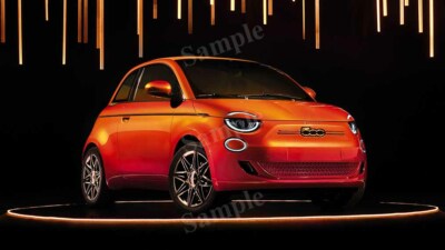 Fiat B500 Mai Troppo by Bvlgari High Res Wall Decor Print Photo Poster 