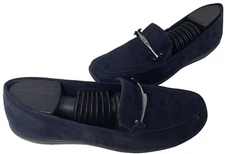 Easy Spirit Women's Arena Slip On Comfort Walking Loafers Navy Size:8 107Y