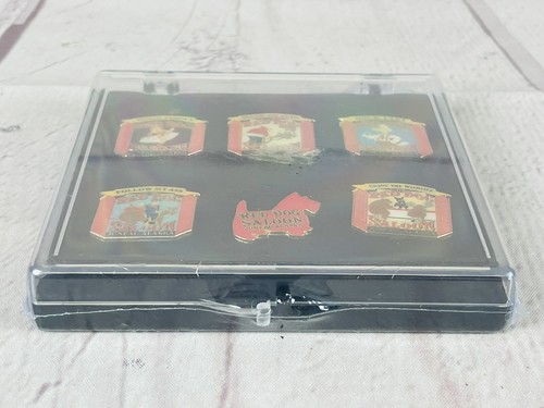 RED DOG SALOON JUNEAU ALASKA WORLD FAMOUS TRAVEL CASE WITH 6 PINS FREE SHIPPING - Picture 3 of 7