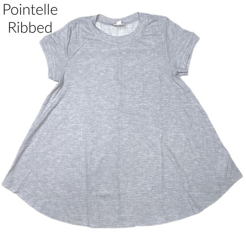 MEDIUM ERIKA LuLaRoe ~ EINFARBIG GRAU ~ Swing-Top; Größen 8-10; neu mit Etikett - Bild 1 von 2