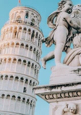 LEANING TOWER OF PISA *2X3 FRIDGE MAGNET* ITALY BELL TOWER CATHEDRAL TOURISM