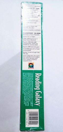 Broderbund Reading Galaxy Software Sealed Big Box Windows and Macintosh CD-ROM - Picture 4 of 5