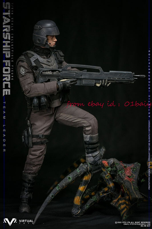 Vts Toys Vm037dx 1/6 Starship Troopers Team Leader Deluxe