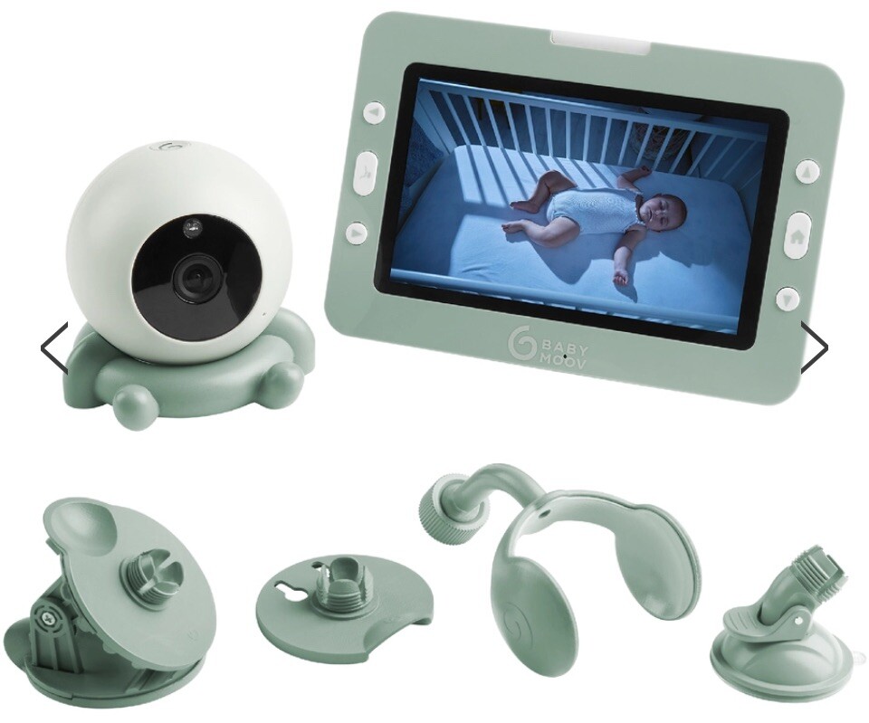 Babymoov YOO Go+ video baby monitor Batteria ricaricabile  4 accessori inclusi