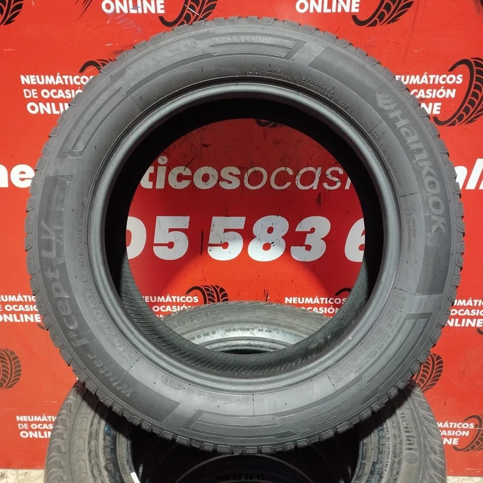 2x 215 60 R17C 109/107T HANKOOK WINTER ICEPT 7.2/7.2mm REF:12893 - Imagen 4 de 4
