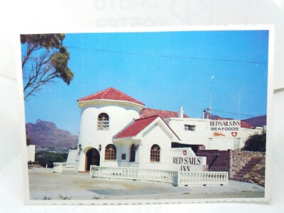 Red Sails Inn Hout Bay Kapstadt Südafrika Vintage Postkarte