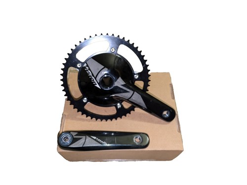 Premium Bicycle Crankset & Bottom Bracket Bundle Vision Track 49T
