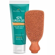 Remover Gel + Foot Scrubber Kit - Pedicure Tools for Dry Cracked Heels