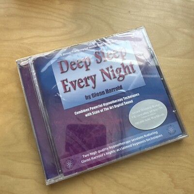 Deep Sleep Every Night by Glenn Harrold Audio Book CD Two Hypnotherapy Sessions
