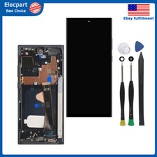 For Samsung Galaxy Note 20 Ultra 4G SM-N985 OLED Display LCD Touch Screen Frame