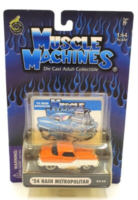 Muscle Machines 1/64 Scale Diecast 71161 03-55 - 1954 Nash