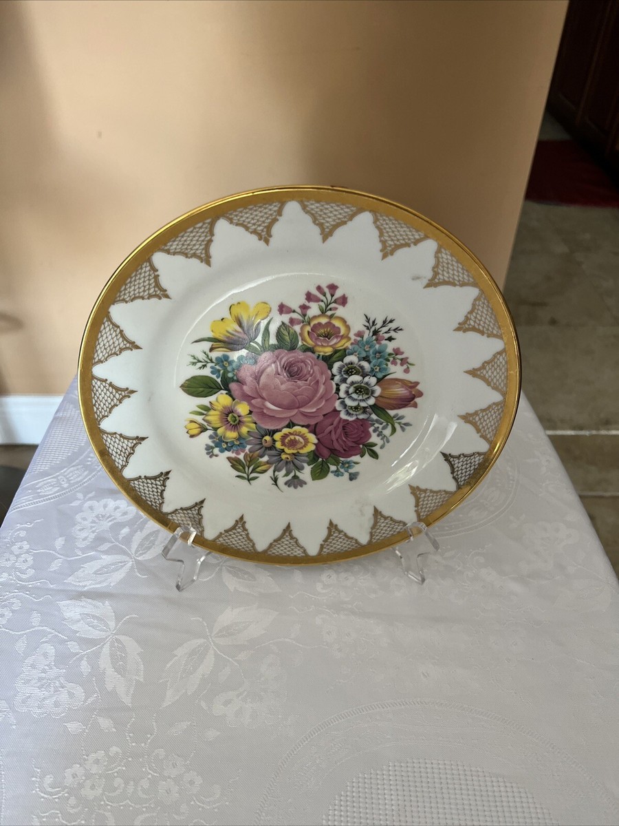 Gloria Fine Porcelain Bayreuth 飾り皿　西ドイツ製 GLORIA FINE PORCELAIN 10