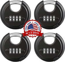 Candado De Combinación De 4 Dígitos Para Cajas De Herramientas De Puerta NEW US.