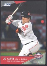 2018 KBO Baseball Card "LOTTE GIANTS" NA GYUN AN (C)