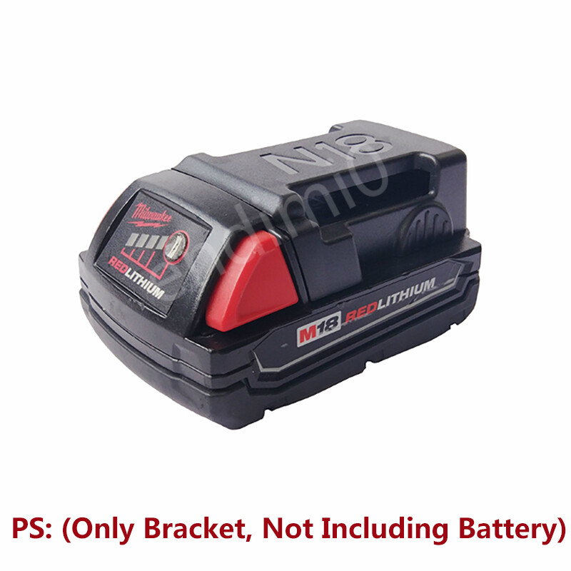 2 Pcs Milwaukee 18V M18 Slider Liion Battery MultiFunction Mounts