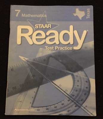 STAAR Ready Test Practice Texas Edition Mathematics Workbook Grade 7