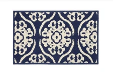 18"x28" Washable Door Mat – Non-Slip Indoor Rug – 100% Polypropylene Floor Mat