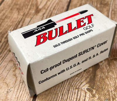 Bullet .444 Distanz Golfbälle – 12 Bälle Im Netz – Für Mehr Weite & Kontrolle