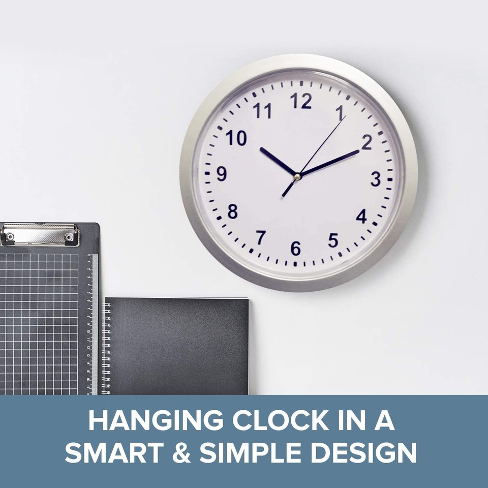 Wall Clock Money Safe Box Hidden Secret Jewelry Security Cash ...