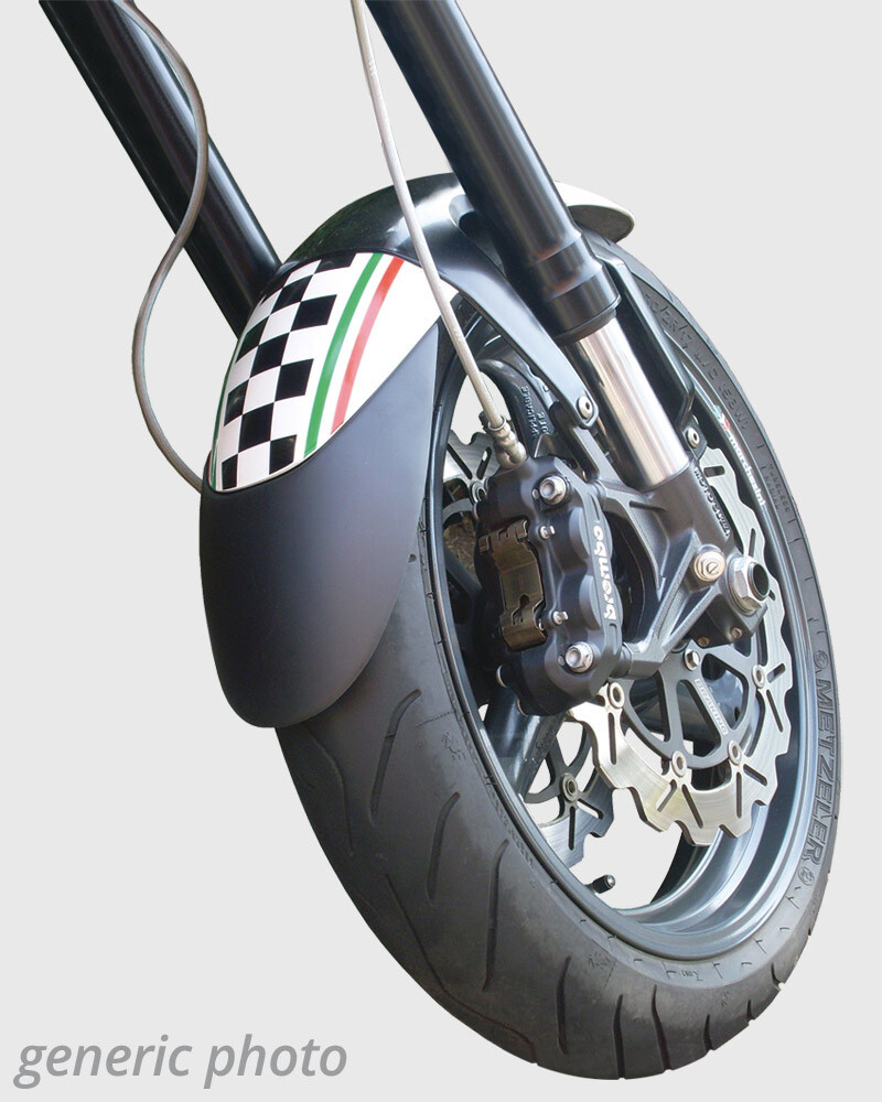 Prolongateur de garde boue avant Ermax noir évite les impacts sur Yamaha Tracer 2018