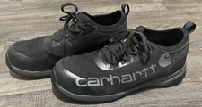Carhartt Composite Steel Toe Safety Non Slip Shoes Mens Size 11.5 Black