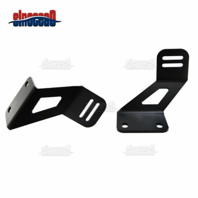 20'' Straight Light Bar Bumper Mounting Brackets For 11-12 13 14 Silverado 2500