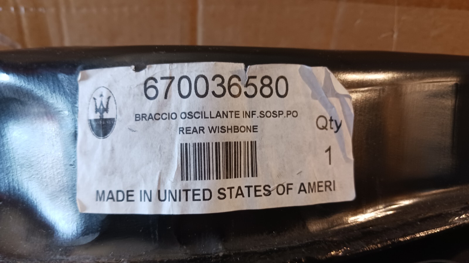 Maserati Rear Wishbone - 670036580