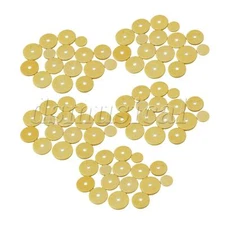 5set Felt Flute Pad Set Yellow Flute Cushion 0.12" Replacement Accessory