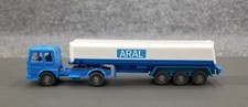 WIKING HO 1:87 SCALE MAN ARAL TANKER SEMI TRUCK MADE IN GERMANY W/BOX