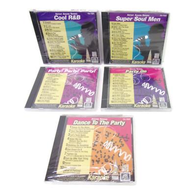 5pc Forever Hits Karaoke CD&G Pop R&B Hits 7501-7502 7601-7603 ~FACTORY SEALED~