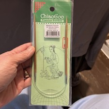 ChiaoGoo 24 Inch Moso Bamboo Circular Knitting Needles - Dark Patina MPN 2024