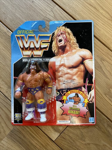 ULTIMATE WARRIOR SERIES 3 WWF HASBRO MOC Mint On C...