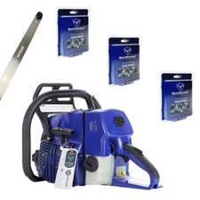 USA Farmertec G660 Gasoline Chainsaw Power Head 92cc With 36inch Bar and Chains