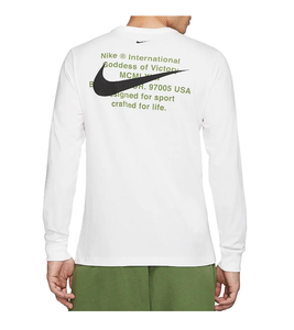 nike men's long sleeve swoosh tee