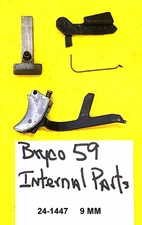 Jennings Bryco Model 59 .9 MM Cal. SAFETY TRIGGER MAG CATCH  PARTS 24-1447