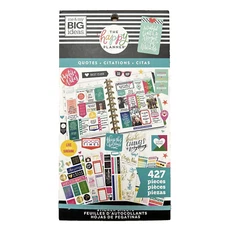 The Happy Planner Me & My Big Ideas QUOTES Edition 427 Stickers Create 365