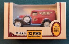 Ertl Anheuser Busch 1932 Ford Panel Delivery Bank Truck Diecast Metal 1/25