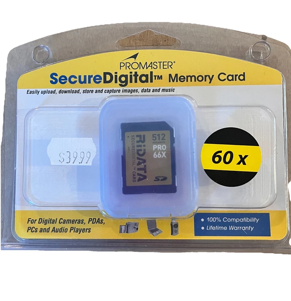 PROMASTER* SecureDigital 512MB Memory Card - Image 3 of 4