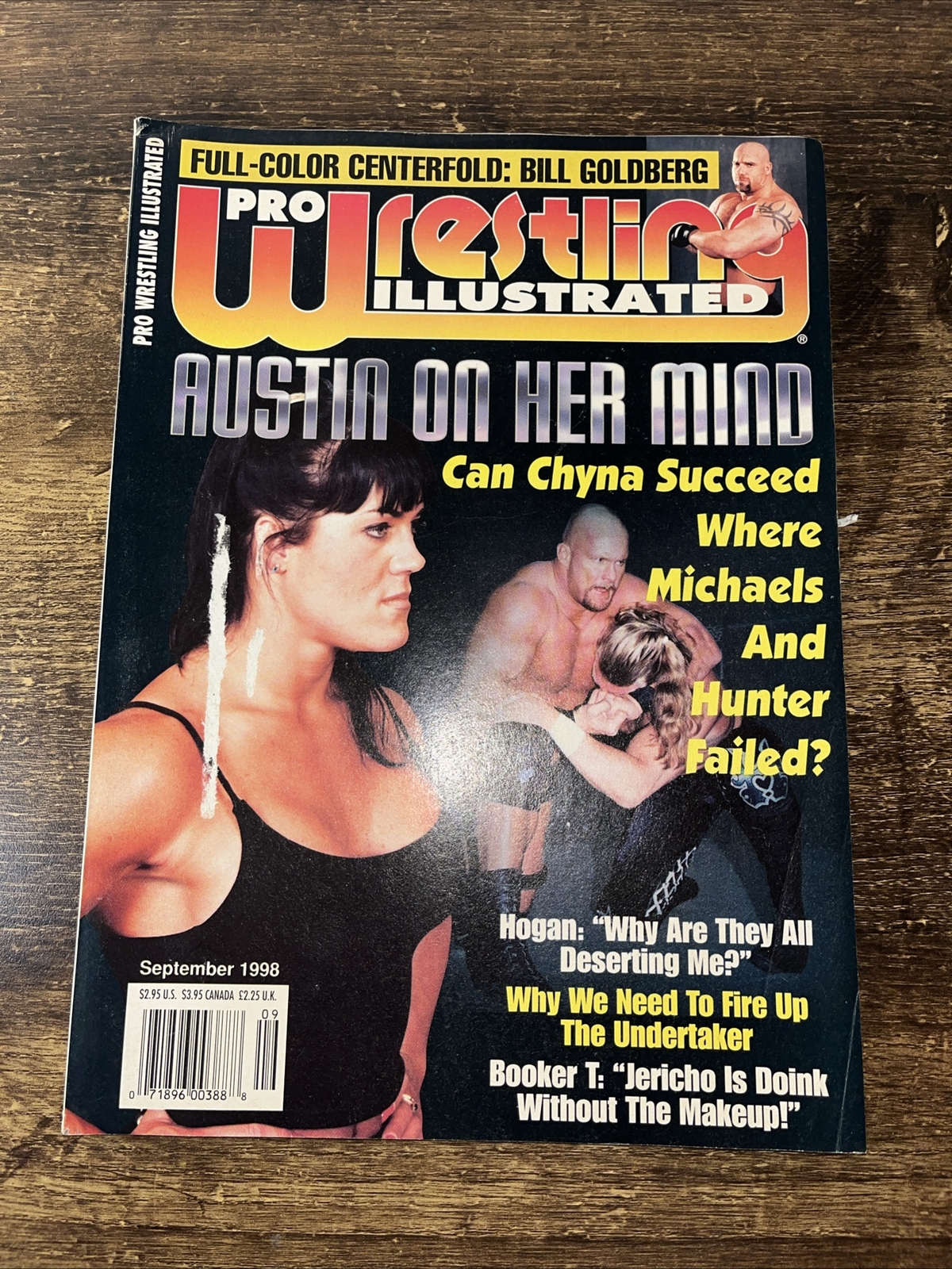 Pro Wrestling Illustrated Fall 1998 Austin On Her Mind Stone Cold  WWF WCW