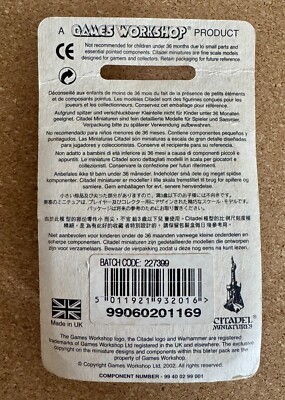 WARHAMMER FANTASY BLACK orcs orchi neri x2 metal in new blister EUR 15,00 - FR