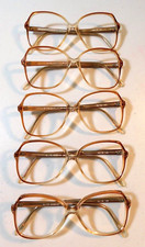 Vintage 5 Pc. Lot ELITE Harriet Brown Fade 55/18 Eyeglass Frame NOS O6