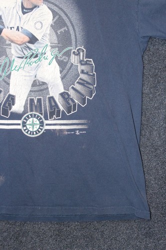Joy Athletic Herren T-Shirt blau 1997 Seattle Mariners Alex Rodriguez MLB Größe XL - Bild 11 von 21